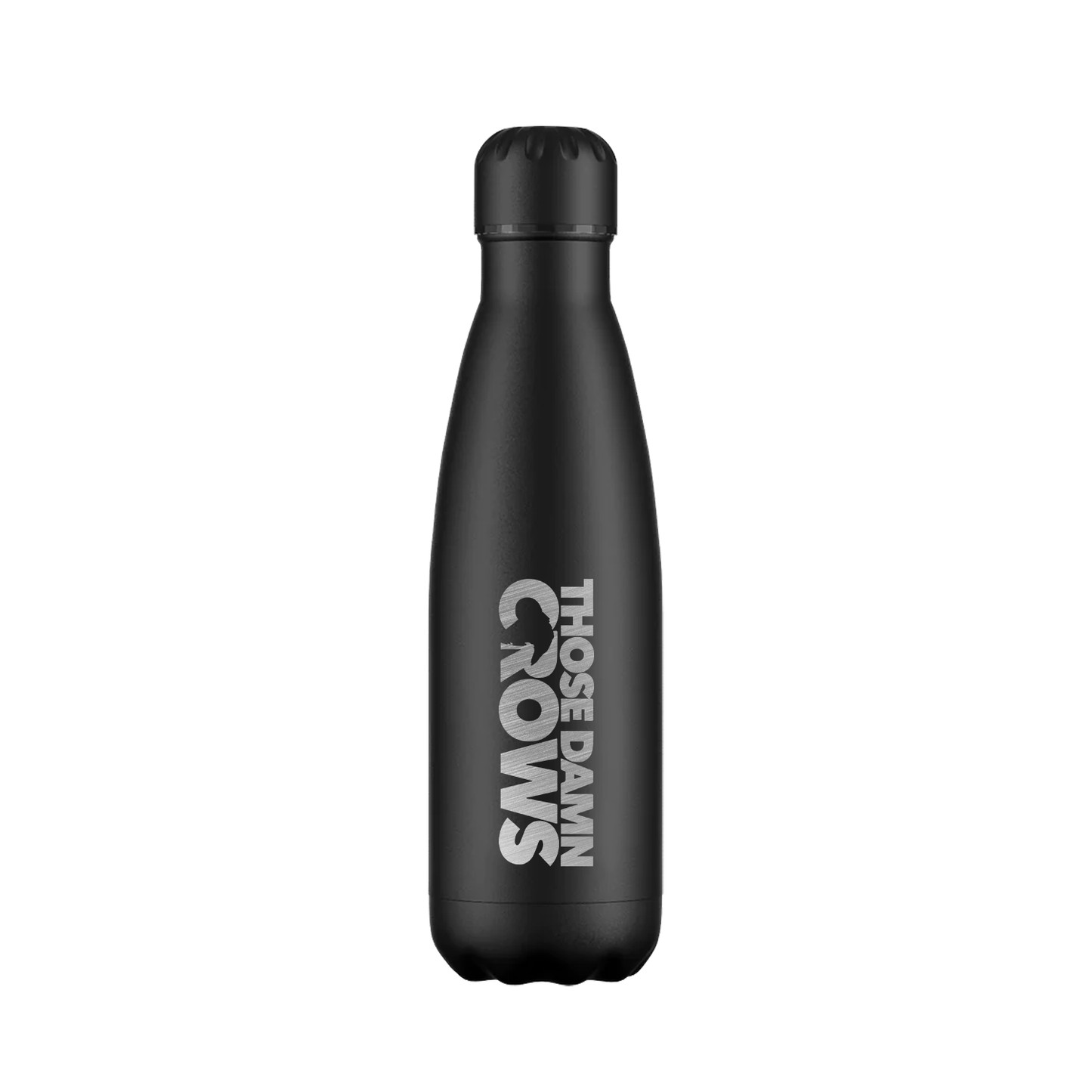 Those Damn Crows Steel water bottle