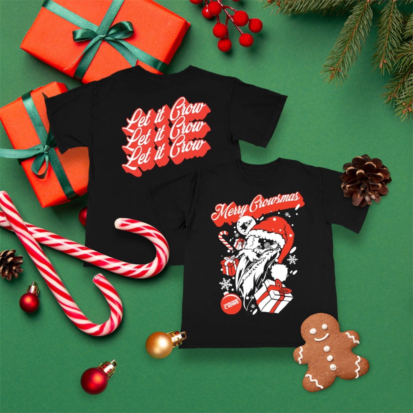 ‘Let It Crow’ Crowsmas Tee