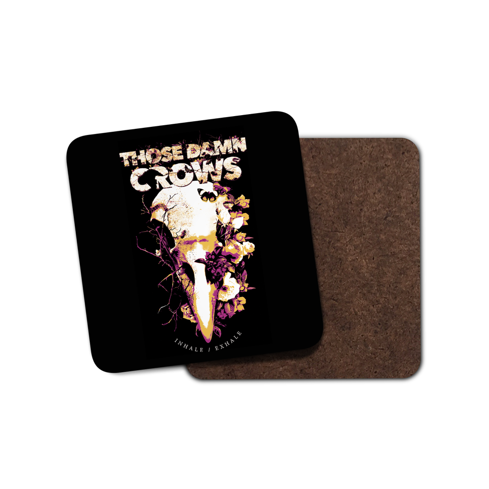 Those Damn Crows 'Skull' Coaster