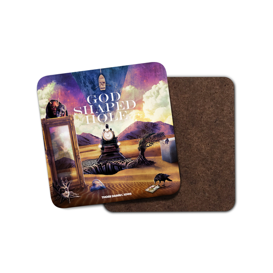 ‘God Shaped Hole’ album coaster