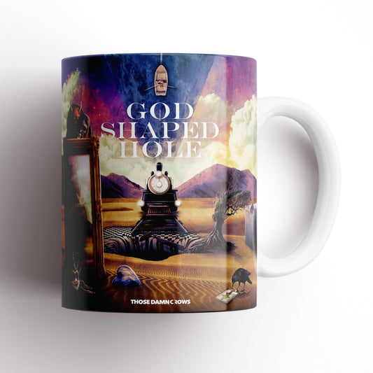 Those Damn Crows ‘God Shaped Hole’ Mug