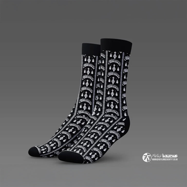 Crows Christmas socks